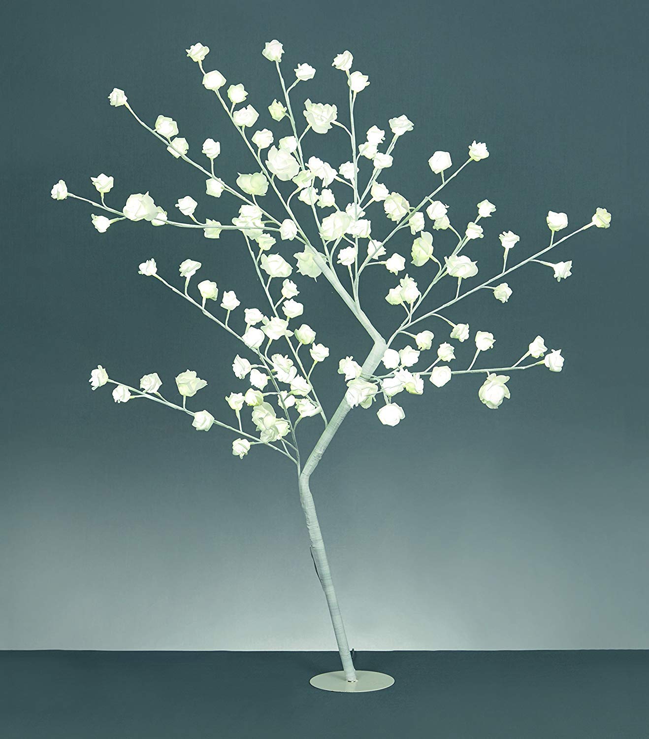 Christmas Concepts® 90cm (36") Pink LED Rose Flower Tree - Garden Lighting - Christmas Lighting - Indoor/Outdoor Use