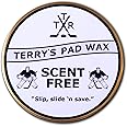 Terry's Pad Wax - Scent Free (Slick Goalie Pad Wax) for Hockey Goaltenders, Increased Slide, Water Resistant