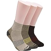Clarks Men's Casual Half Cushion Anklet Socks 3 Pair, Stone/Khaki/Brown, Men's 7-12 Shoe