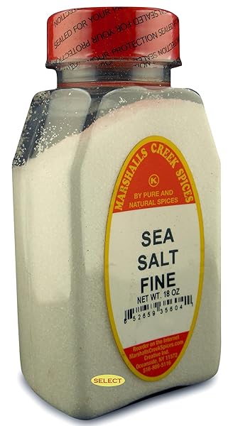 MARSHALLS CREEK SELECT SPICES SEA SALT FINE 18...