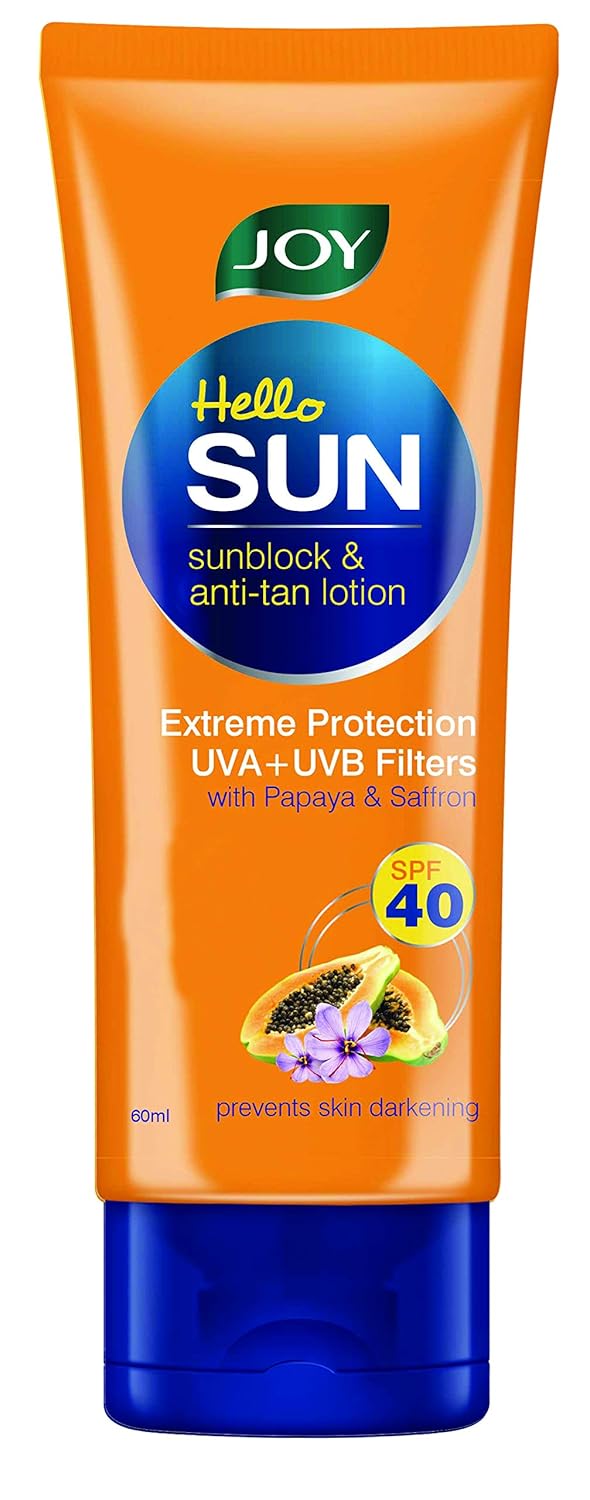 Joy Hello Sun Sunblock & AntiTan Lotion SPF 40 60Ml (60ml) eBay