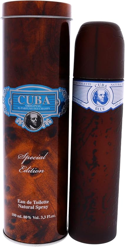 Cuba Paris Special Edition - Eau de Toilette para hombre Edt en spray, 100 ml