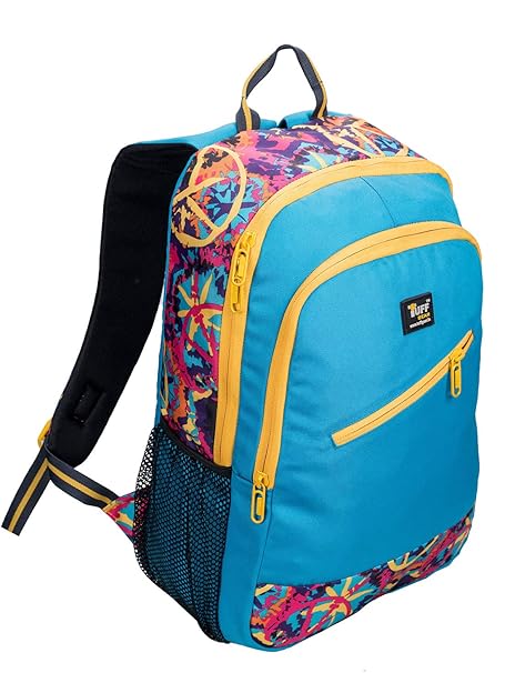 Light Weight Casual Bag - Tuff Gear Netherlands 27L Polyester T Blue Backpack Bag