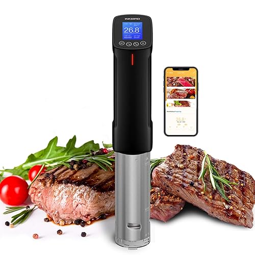 Inkbird Wifi Sous Vide Precision Cooker Thermal Immersion Circulator 1000 Watts Precise Cooker With Recipes On App Sous Vide Cooking Machine Isv 100w 1 Wifi Sous Vide Cooker Buy Online In Bulgaria