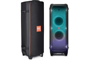 GISEO Speaker Bag Rugged Speaker Bag Carry Case Compatible with JBL Party Box Series, Portable Speaker Carry Tote Bag Backpack (For JBL partybox 1000 bag)