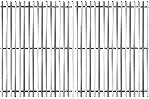 Hongso Genesis 2 Grill Grates SUS304 Stainless Steel for Weber Genesis II 300 Series E310 S310 E315 S315 E325 E330 E335 S330, LX S340 LX E340 Models, Genesis ii Grill Replacement Parts GS4 66802 66095