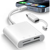 iPad 第６世代 128g+Pencil+Camera Adapter For iPhone / iPad 8-Pin to USB 3.0 Camera Adapter Easy to