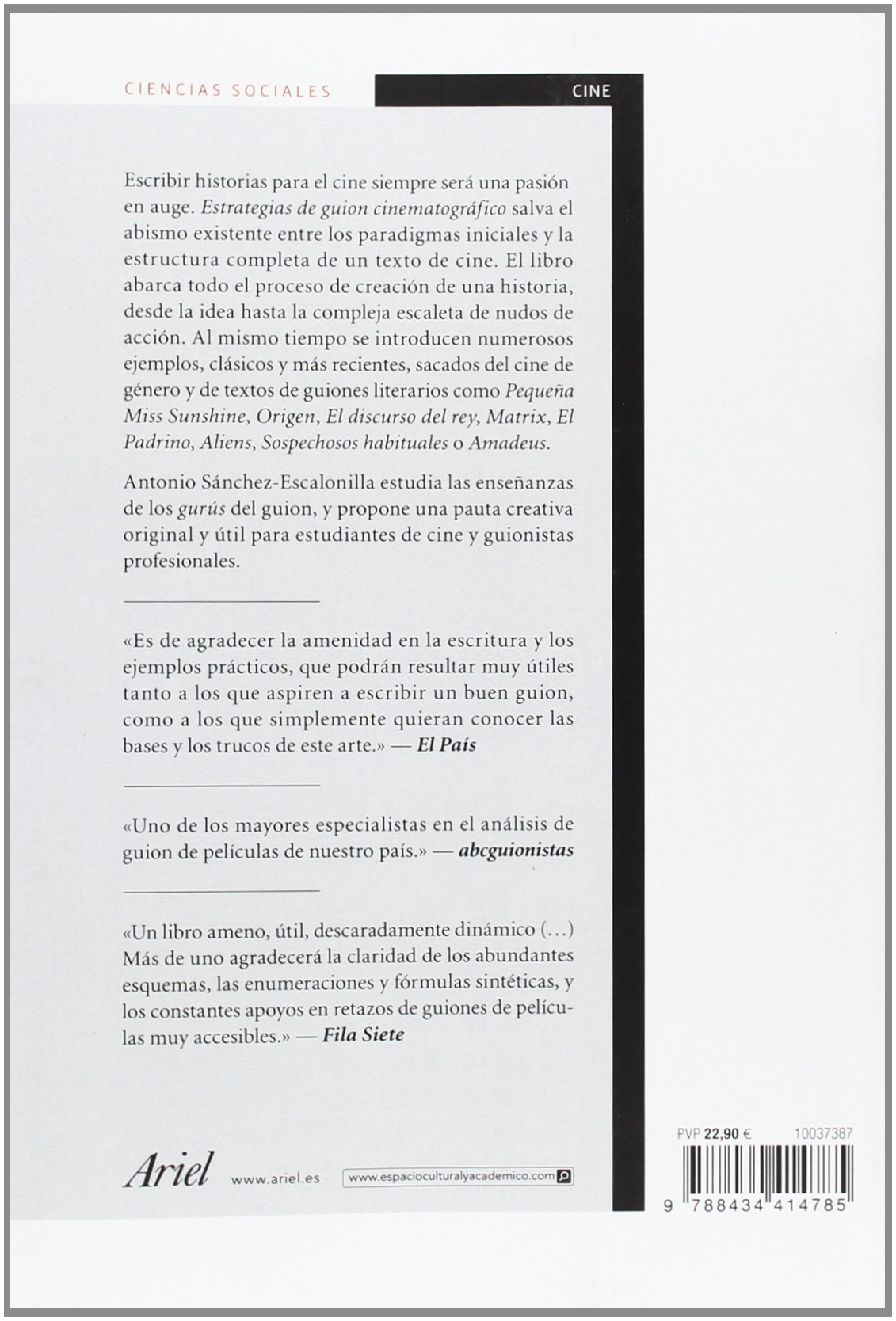 Estrategias De Guion Cinematografico El Proceso De Crecion De Una