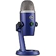 Microfone Condensador USB Blue Yeti Nano com Captação Cardióide e Omnidirecional, Conexão Plug and Play para Podcast, Gravaçã