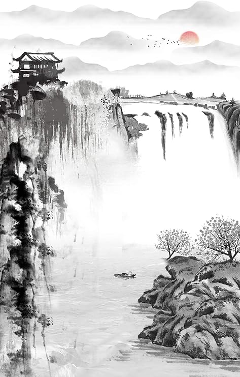 Amazon Co Jp 中国の水墨画 滝まっすぐ飛ぶ三千フィート 唐時代風景画壁画 Chinese Style Mural L Diy 工具 ガーデン Amazon Co Jp 中国の水墨画 滝まっすぐ飛ぶ三千フィート 唐時代風景画壁画 Chinese Style Mural L Diy 工具 ガーデン