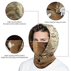 Yzpacc Tactical Balaclava Full Face Mask for