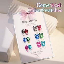 Double Rhythm Cat Eye Gel Nail Polish Set of 6 Same