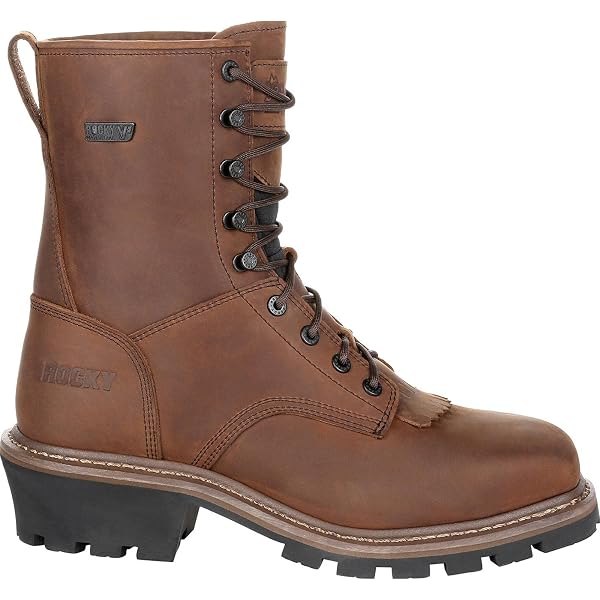 Amazon.com | ROCKY Square Toe Logger Composite Toe Waterproof Work