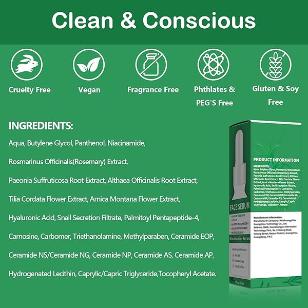 5% NIACINAMIDE SERUM WITH 4% ROSEMARY VERBENA EXTRACT FOR HARMONIZED HYDRATION & SKIN TONE (1FL.OZ/30ML EACH)