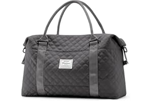 HYC00 Travel Duffel Bag,Sports Tote Gym Bag,Shoulder Weekender Overnight Bag for Women