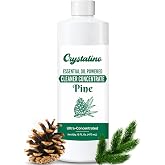 Crystalino Pine Needle Natural Cleaning Concentrate |16 oz| Cleaner Concentrate, Pine Essential Oil Cleaner, Best Non Toxic All Purpose Cleaning Supplies, Inspired Blyss Aroma Mop Soap