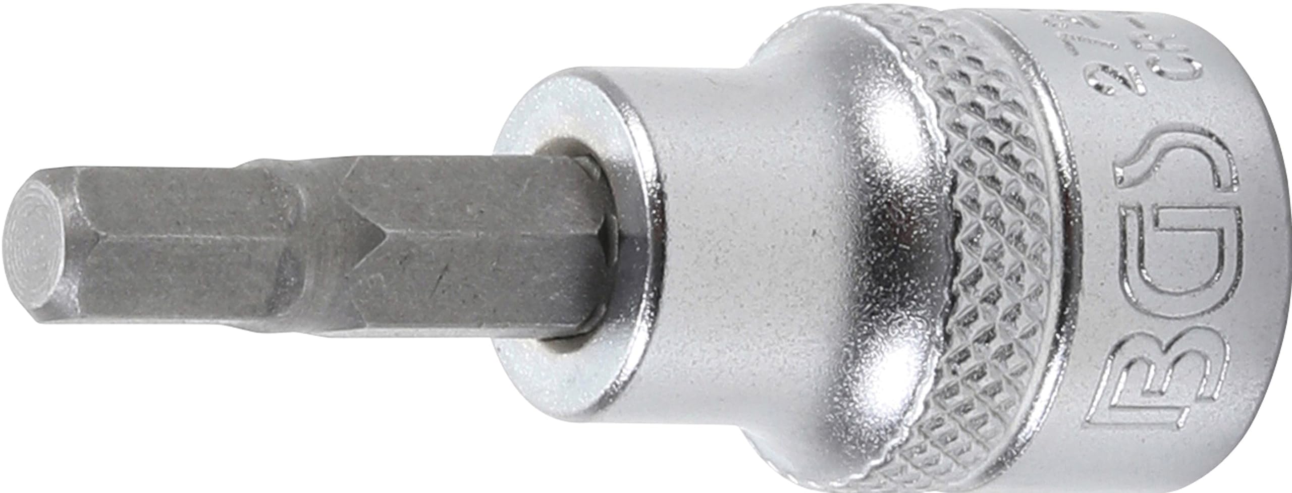 BGS 2723 | Bit Socket | 10 mm (3/8") Drive | internal Hexagon 7/32"