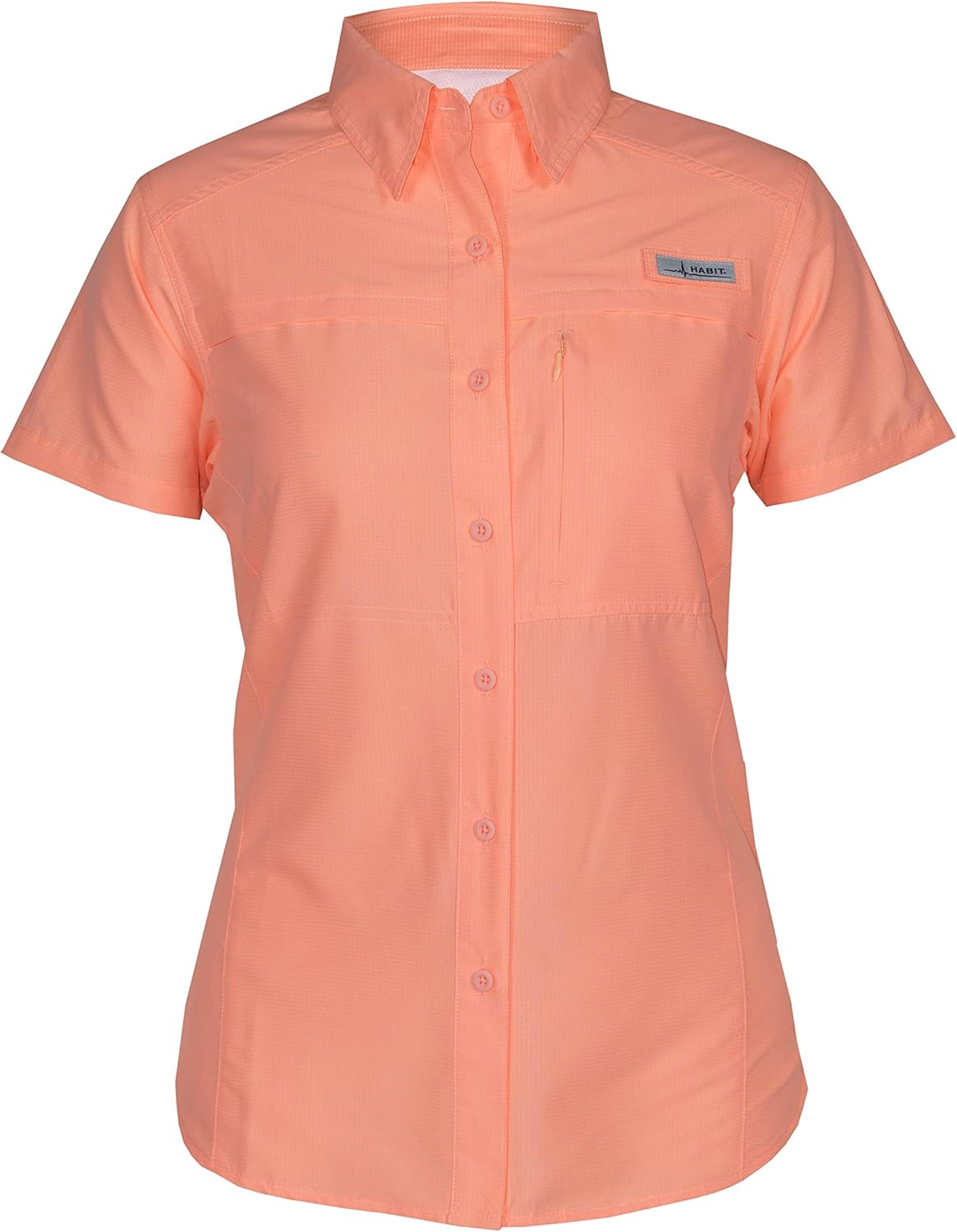 HABIT Women's Short Sleeve Fishing Guide Shirt at  Women’s Clothing store