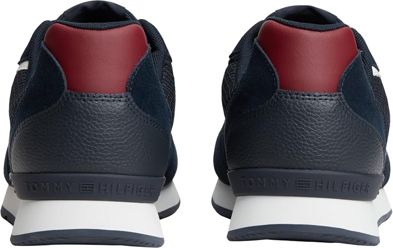 Hombres T Hilfiger Core Mix Runner FM0FM06001 Low Top, Azul (RWB), 7 — foto 2 de 6