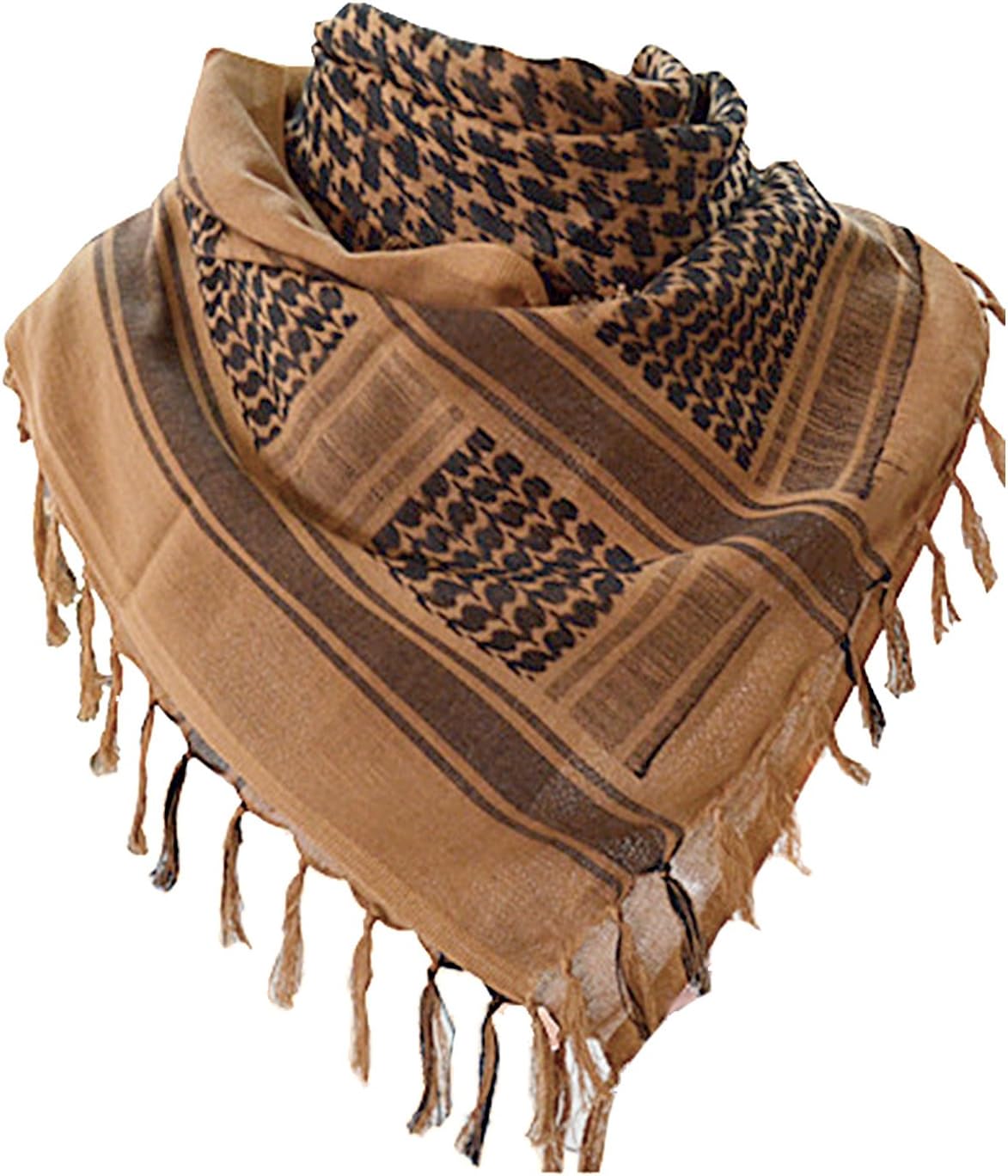 Military Shemagh Tactical Desert 100% Cotton Keffiyeh Scarf Wrap