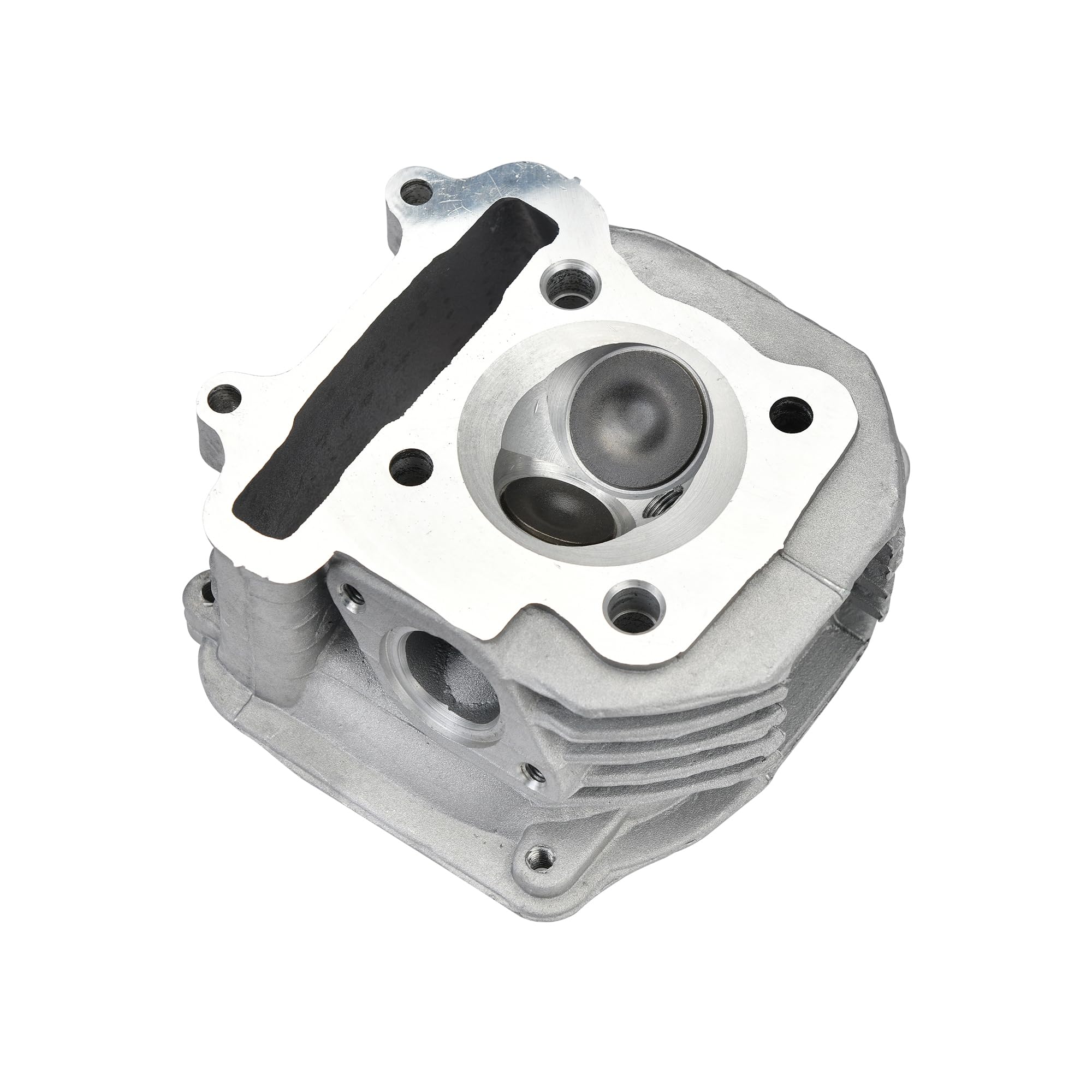 GOOFIT 57.4mm Cylinder Head Assembly Valve Replacement For GY6 150cc Chinese 152QMI 157QMJ ATV Quad Installed Scooter Moped