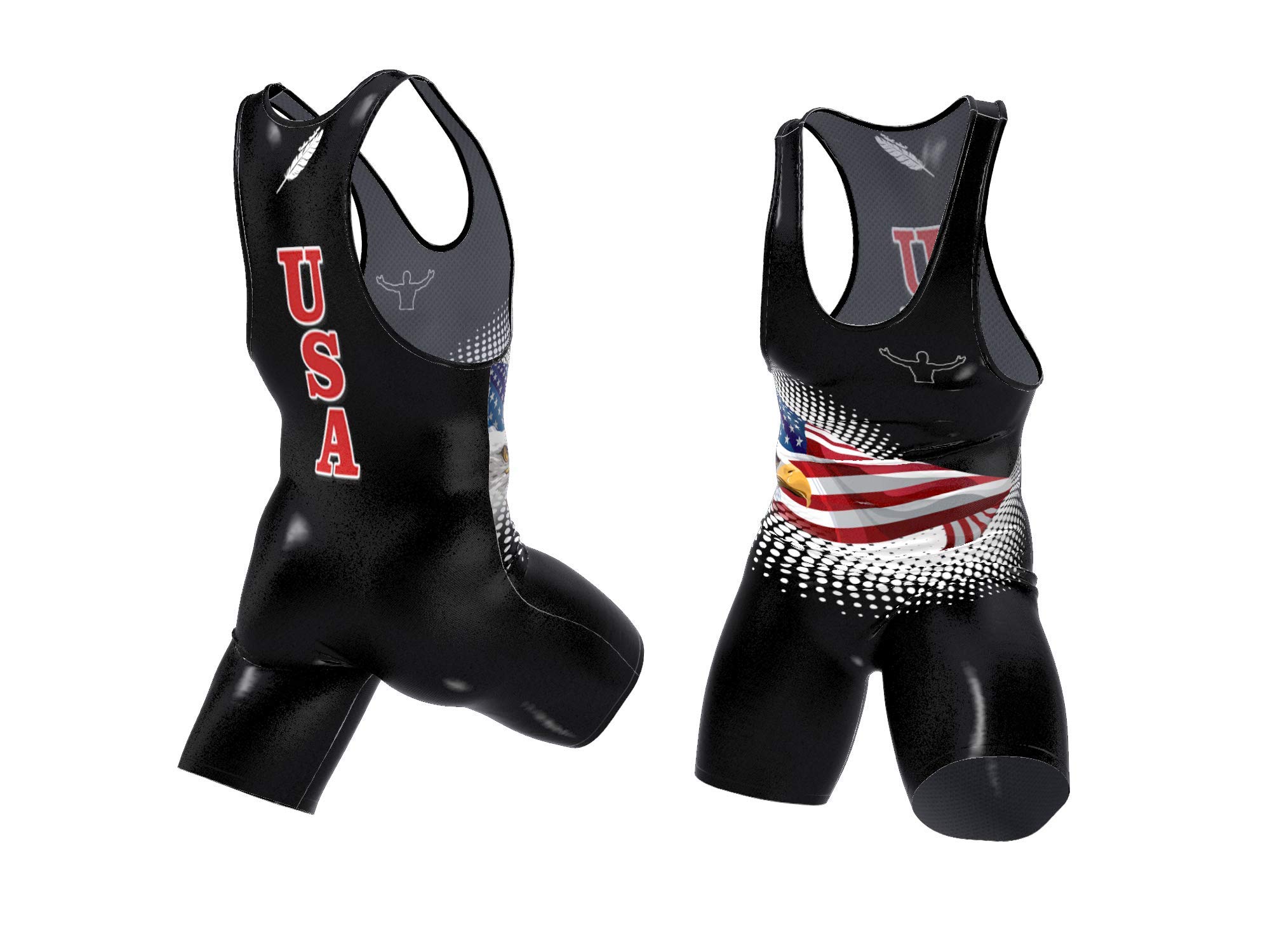 Feather Singlet Weigh-in Singlet 0.1 lbs, Wrestling Singlet, Lightest Singlet in The World