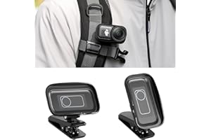 AMAZEAR Multifunction Clip Mount for DJI Osmo Nano/Xtra Atto Accessories, Upgraded Adjustable Hat Cap Holder with Strong Grip