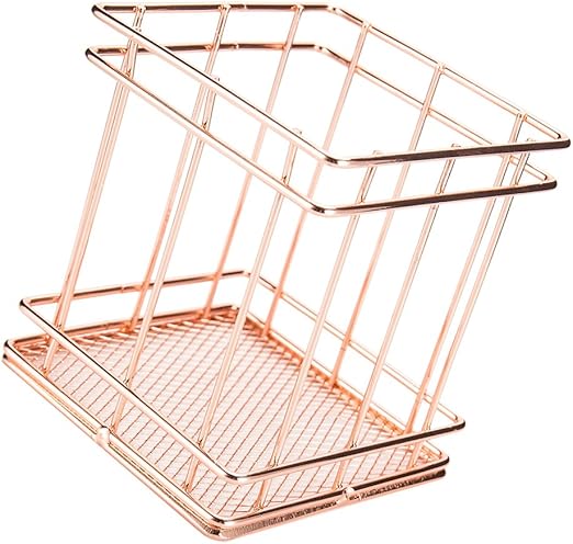 Aufbewahrungsbox Metall Tisch Korb Küche Besteckhalter Stifthalter