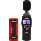 Triplett SLM400-KIT Decibel Sound Level Meter Kit, NIST Certified | Included Calibrator, 35 to 130dB