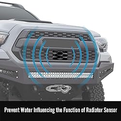 Front Grille Garnish Radar Sensor Cover for Tacoma