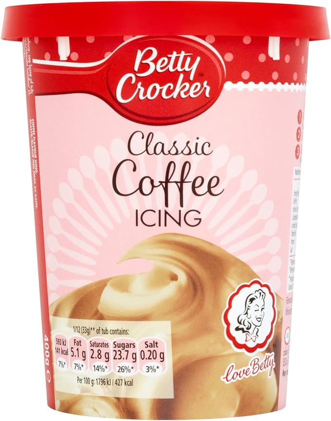 Betty Crocker Classic Coffee Icing 400g Amazon.co.uk Prime Pantry