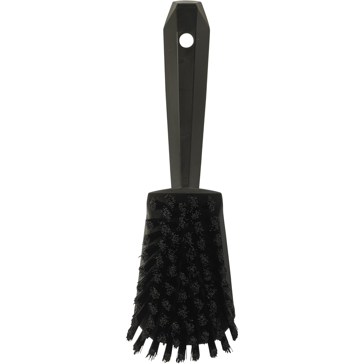 Vikan 41929 Stiff Washing/Scrubbing Hand Brush, Short Handle, 270mm (Black) - Image 4