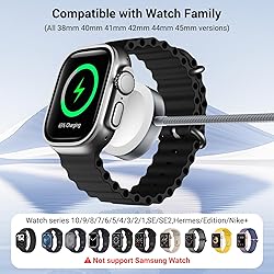 Renmou for Apple Watch Charger,4 in 2 Multi