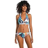 La Blanca Womens Banded Halter Bikini Swimsuit Top