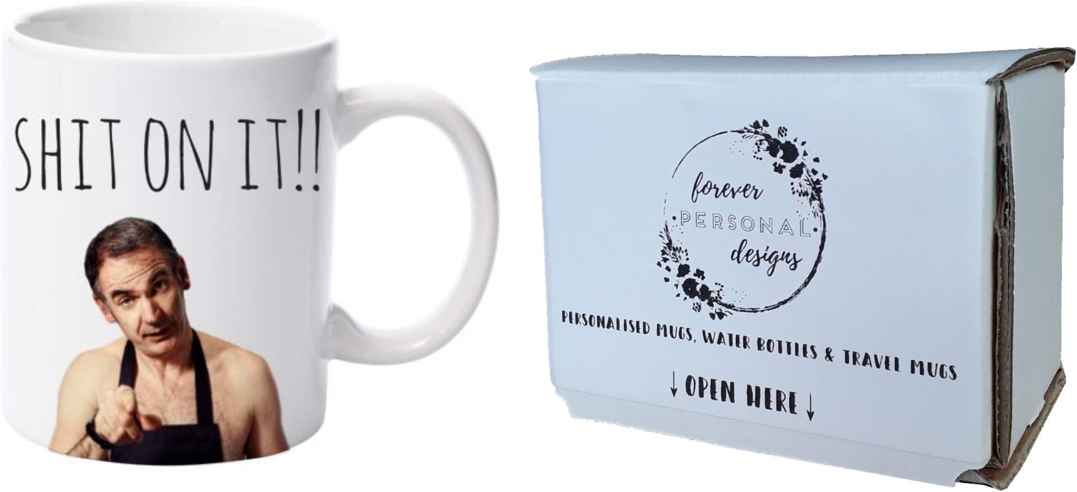 Friday Night Dinner 'Shit On It!' 11oz Mug by Forever Personal Designs ®