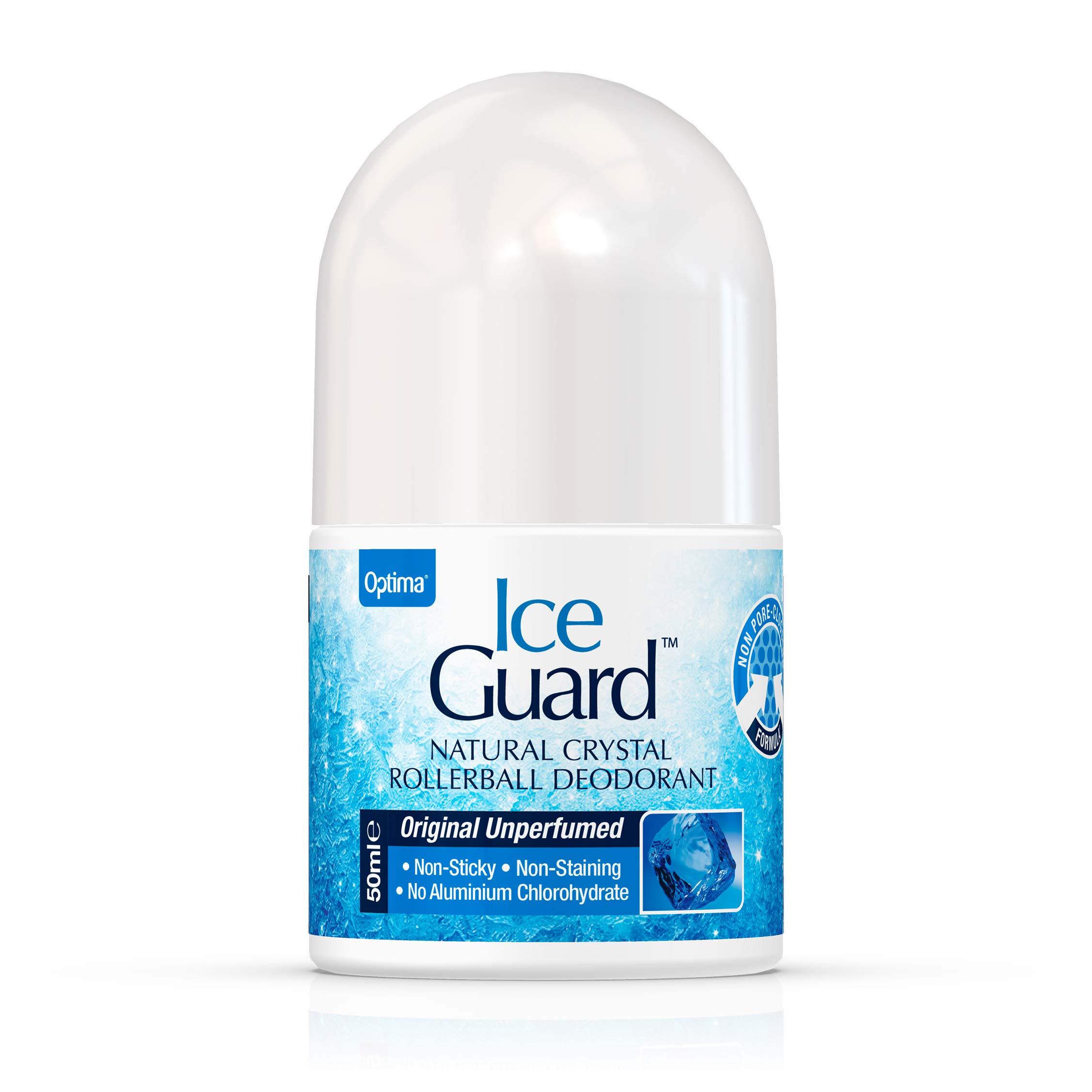 Iceguard Crystal Deodorant Roll On - 50ml