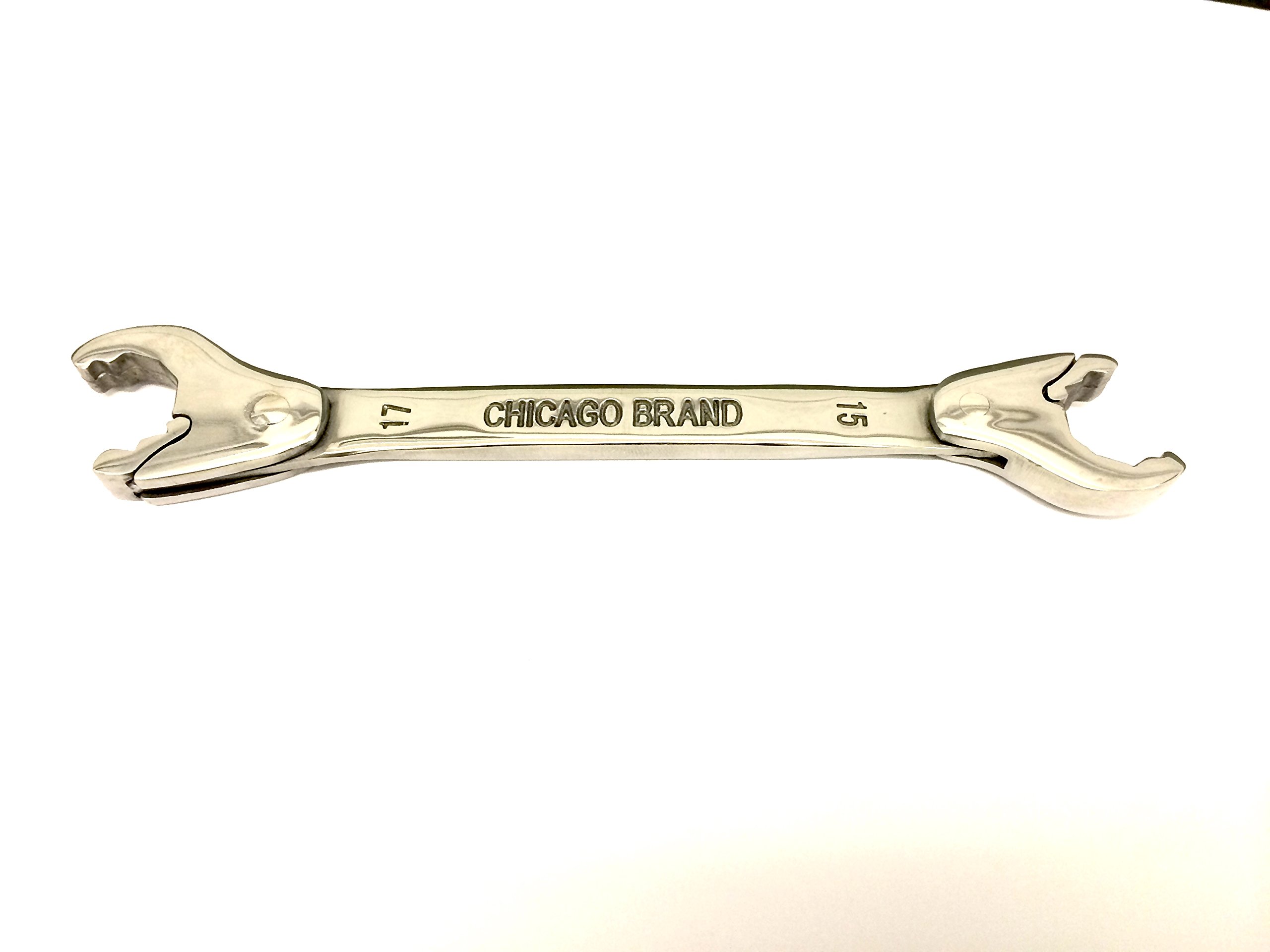 Chicago Brand 56039 Metric OpenEnd Ratchet Spanner Set (3Piece) NEW