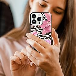 MMYAJT Leopard Print Phone Case Fit for iPhone 14