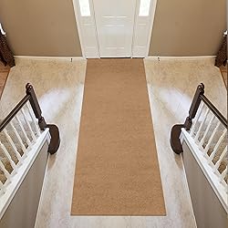 BESTVUE 4' x 42' Runner Rugs with Rubber