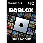 Roblox Digital Gift Code for 800 Robux [Redeem Worldwide - Includes Exclusive Virtual Item] [Online Game Code]