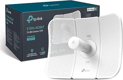 TP-Link CPE710 Outdoor CPE 5GHz AC 867Mbps 23dBi IP65 Passive PoE