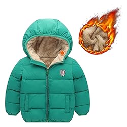 Baby Girls Boys Jacket Sherpa Lining Windproof Warm