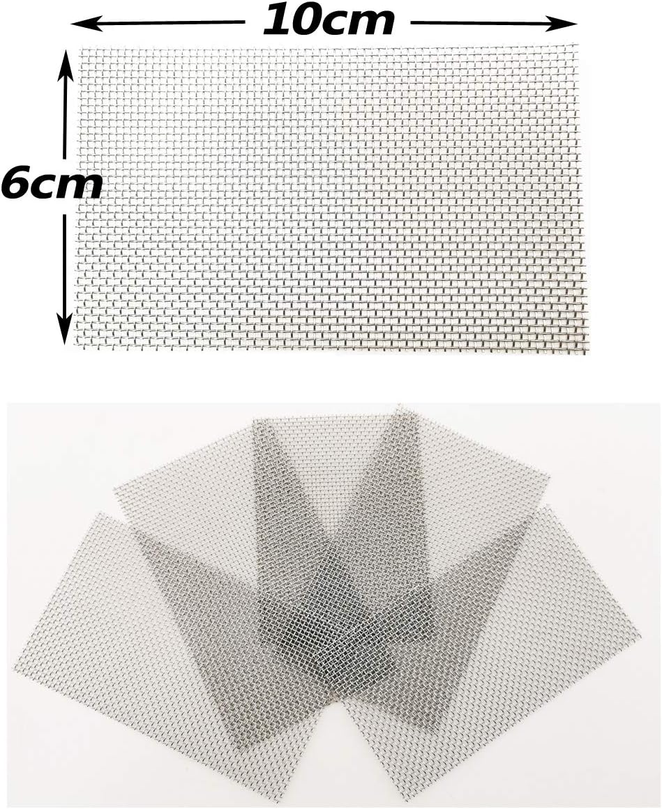 REMOPEST Copper Mesh, 5x100 Ft and 5 pcs Stainless Steel Wire Mesh : Garden & Outdoor