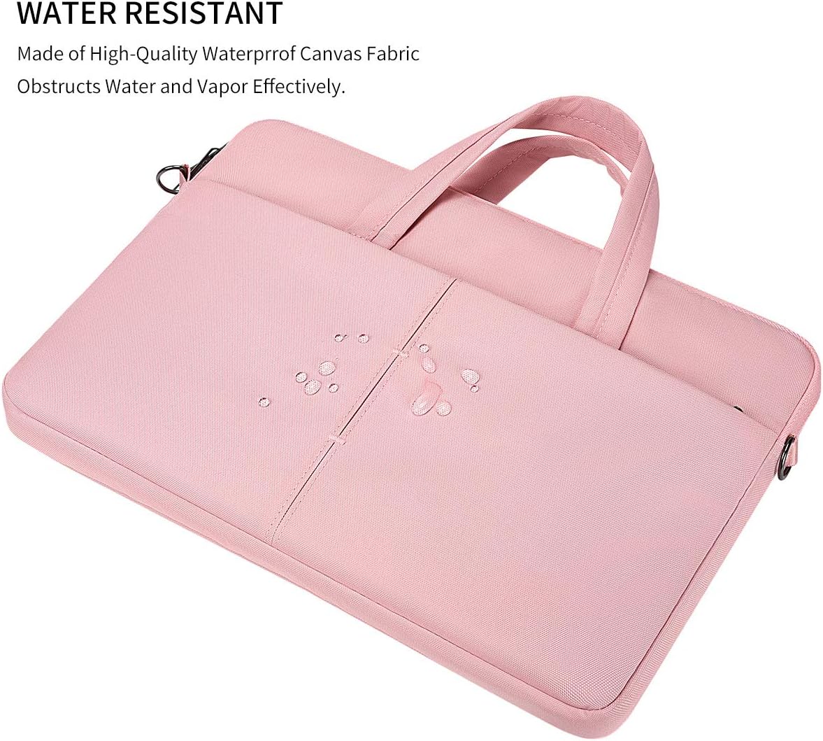 15.6 Inch Laptop Shoulder Messenger Bag for Lenovo Yoga 730 C940/ Lenovo IdeaPad 330 L340/ThinkPad 15.6, Dell Inspiron 15, Asus VivoBook, Acer HP Samsung Chromebook Sleeve Case(Pink): Electronics