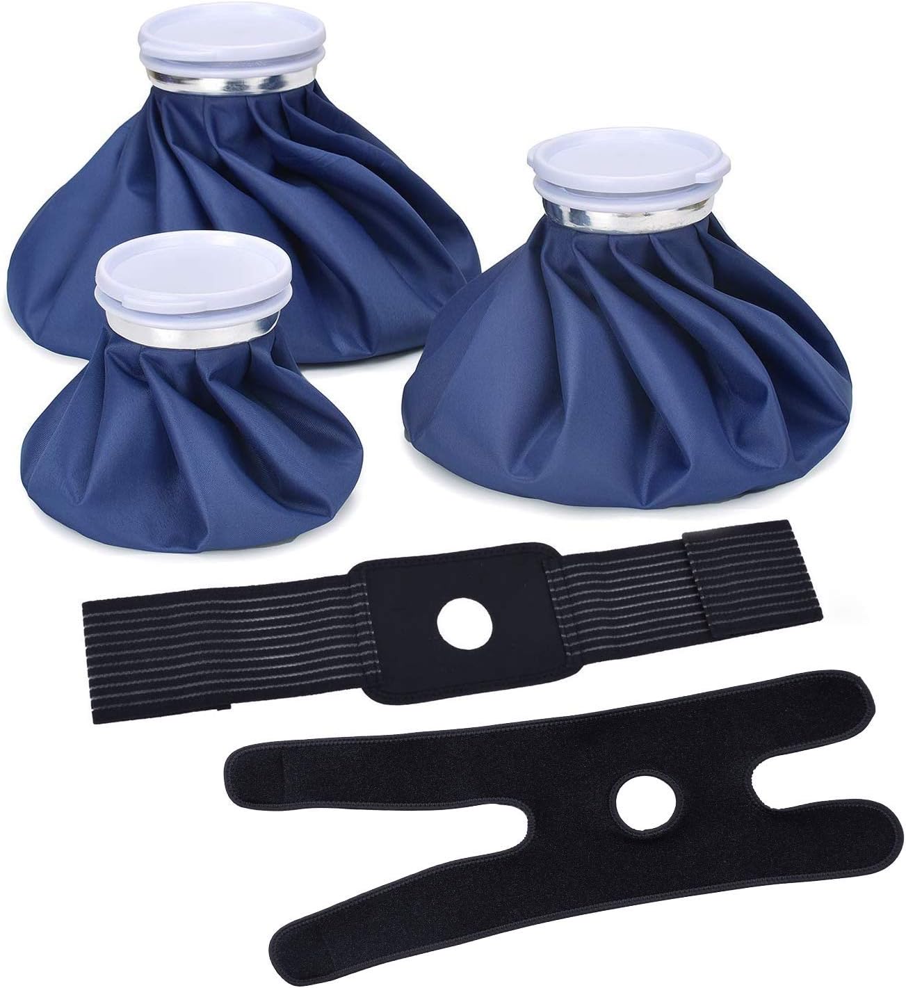 Ice Bag Pack for Injuries, Elitehood 3 Packs [11" 9" 6