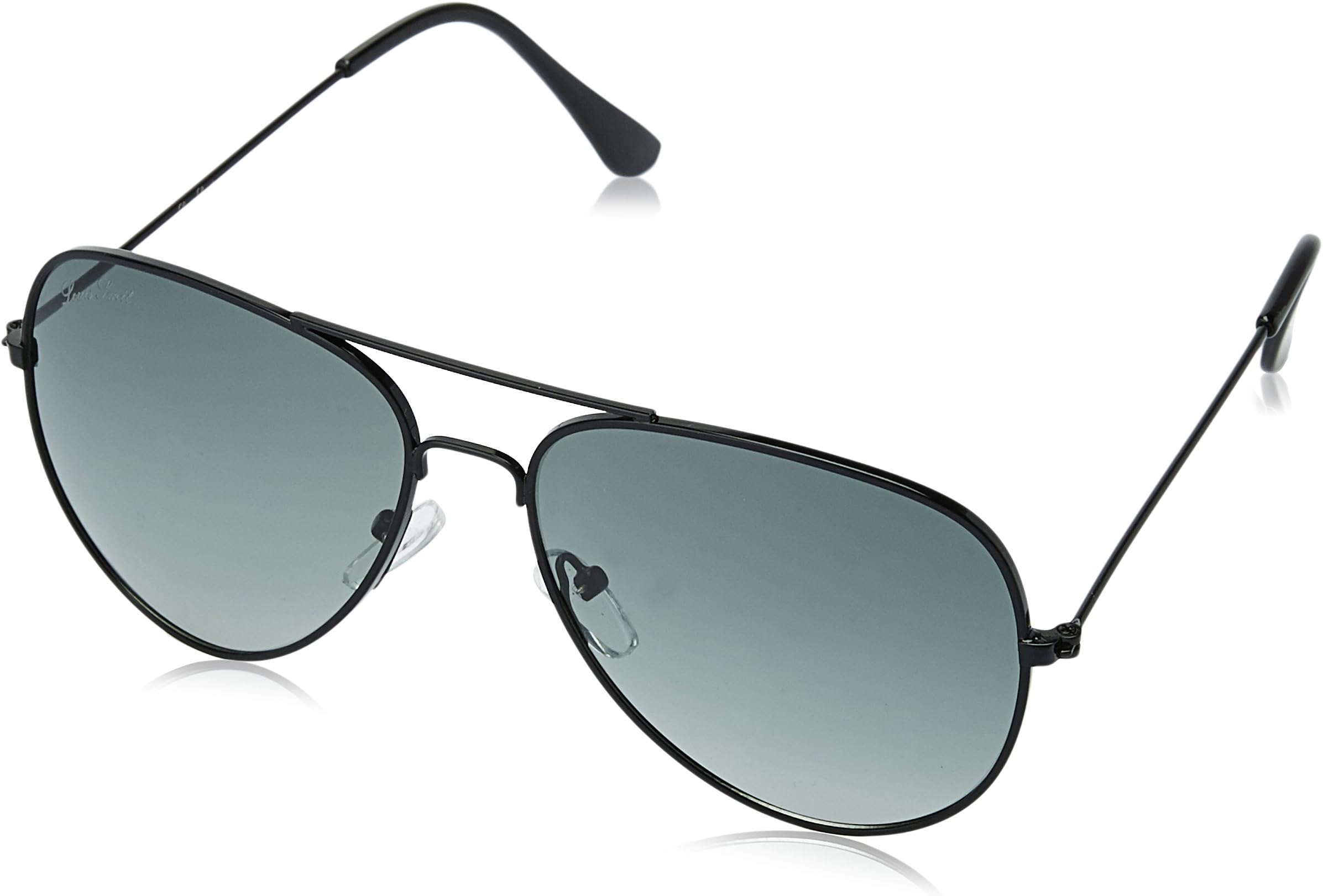 LOUIS SMIT Polarized Aviator Men's Sunglasses - (LS101 C6|58|Green Color)
