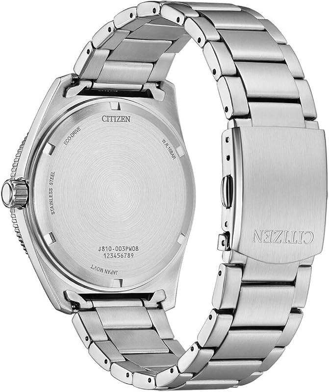 Eco-Drive Herrenuhr Edelstahl, Blau, 43 mm, AW1881-52L