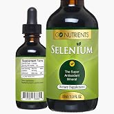 Go Nutrients Selenium Liquid Drops 200mcg, L-Selenomethionine, 1oz | Antioxidant Defense, Immune Cell Function, Third-Party Tested, GMP-Certified, 100 Servings, For Women, For Men