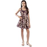 Speechless Girls Sleeveless Embroidered Party Dress