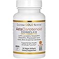 Astaxanthin Carotenoid Complex, Lutein, Lycopene, Astaxanthin, 30 Veggie Softgels